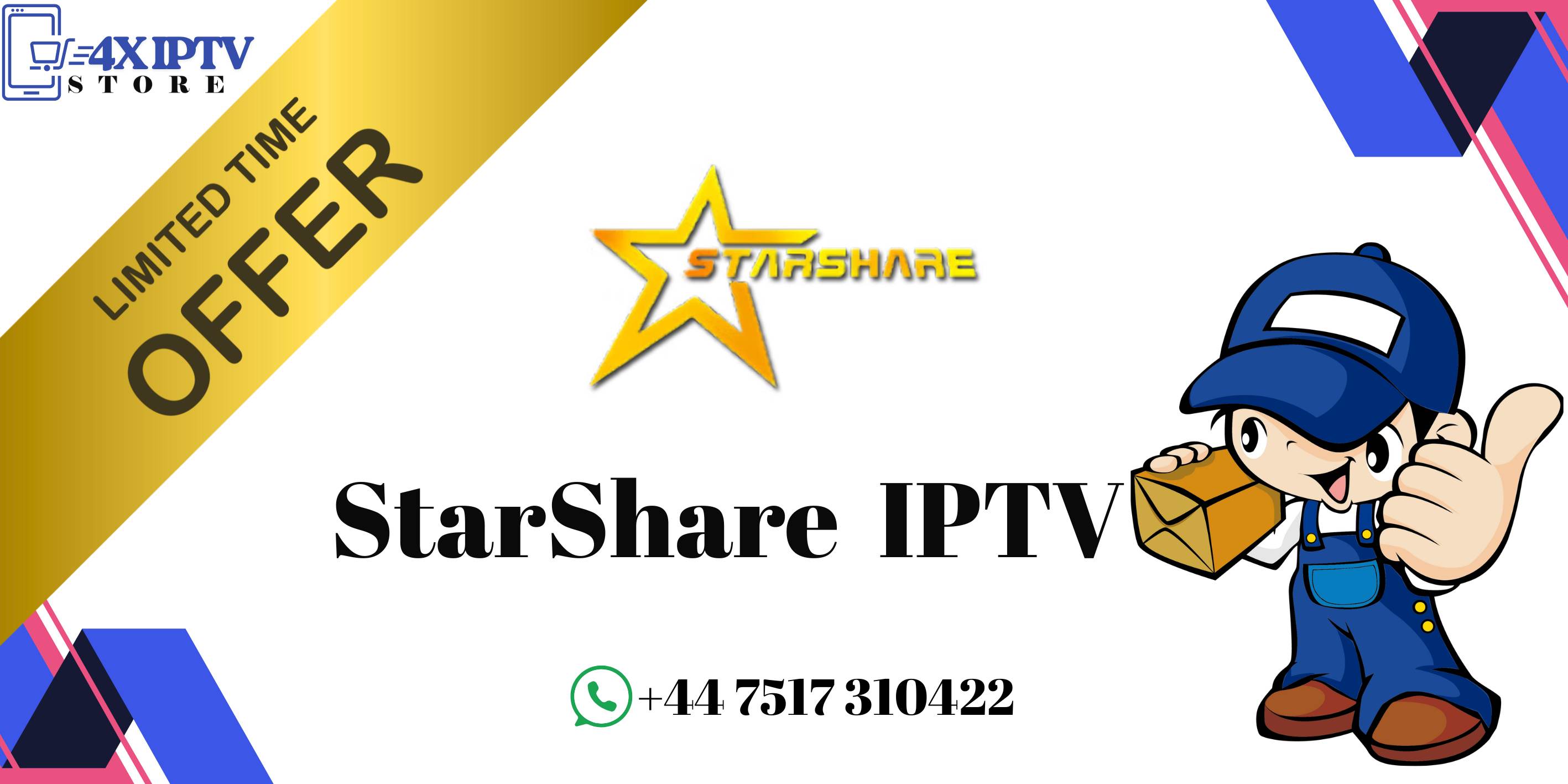 StarShare IPTV 12 + 2 Month Extra Exclusive Deal – Ends Soon!